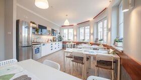 Krakau - Hostel Premium, Frühstücksraum