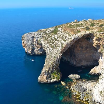Malta - Blaue Grotte
