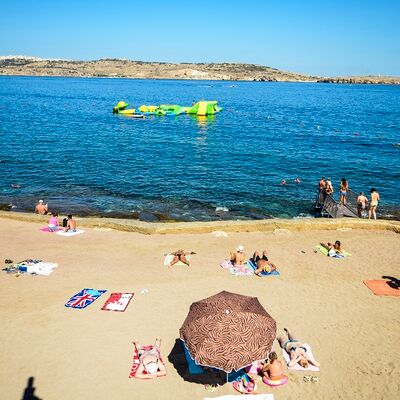 Malta - Buggiba-Perched-Beach