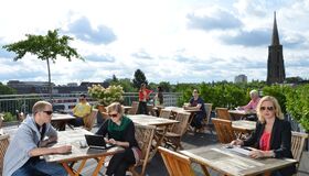 Hostel Köln - Dachterrasse