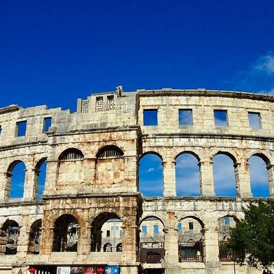 Istrien - Amphitheater in Pula